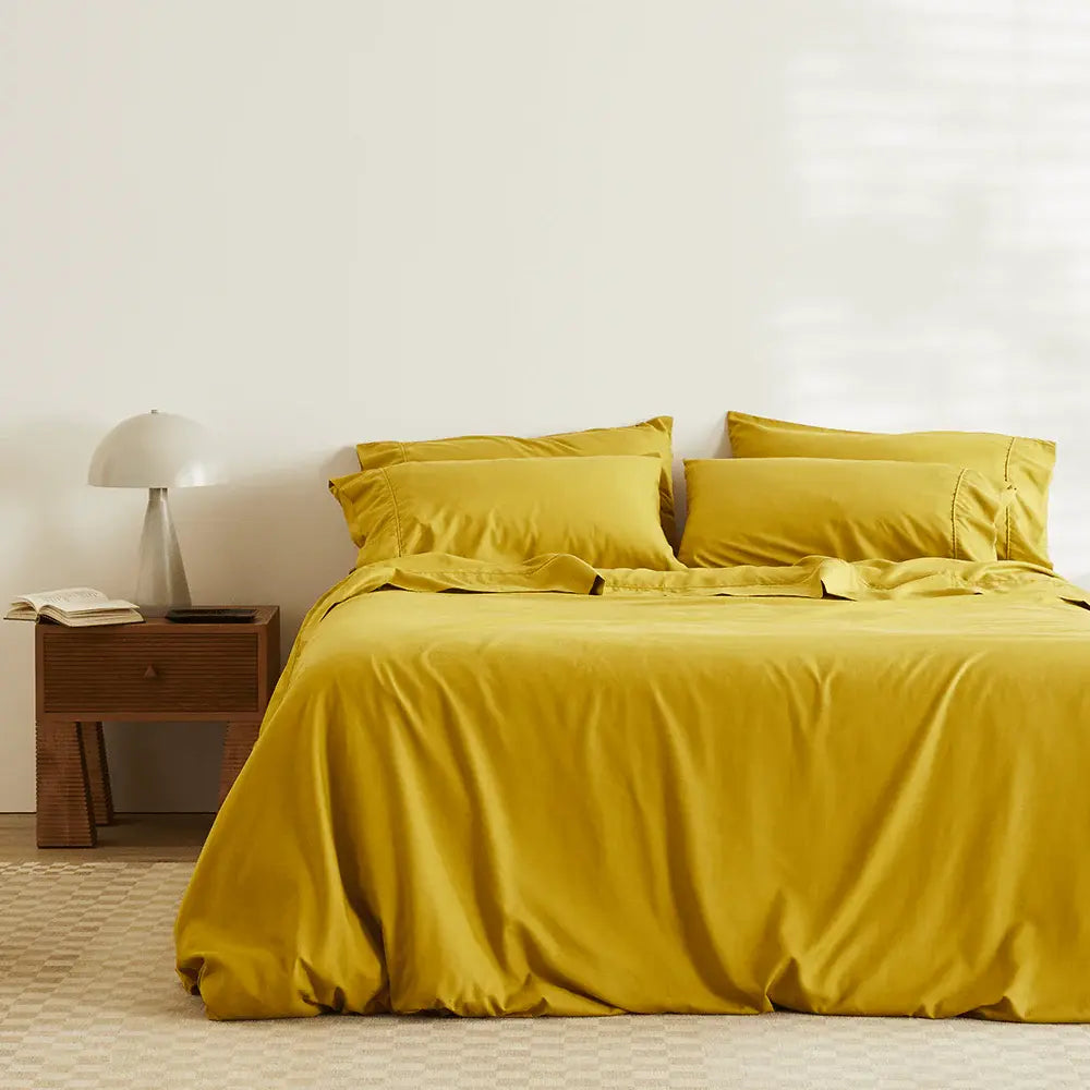 ettitude Linen+ Bamboo Duvet Cover