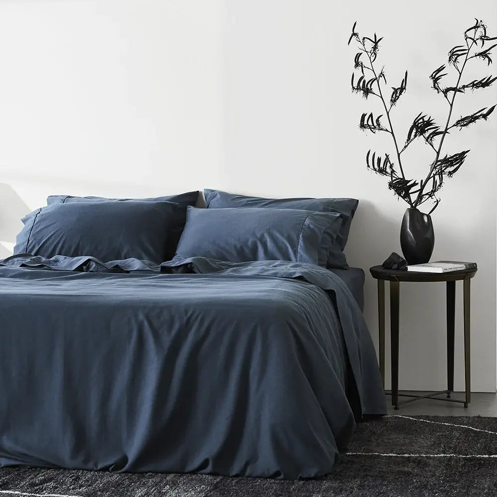 ettitude Linen+ Bamboo Duvet Cover