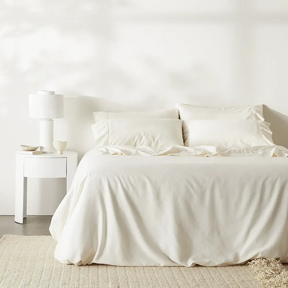 ettitude Linen+ Bamboo Duvet Cover