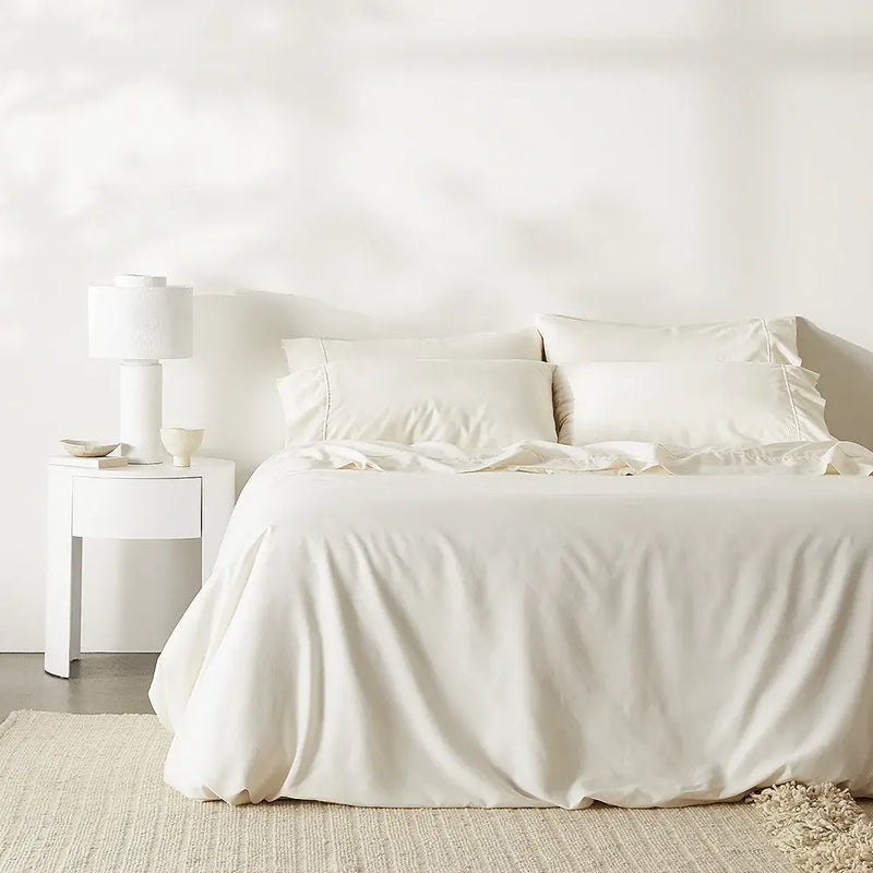 ettitude Linen+ Bamboo Duvet Cover