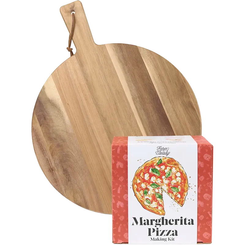 FarmSteady Margherita Pizza DIY & Board Gift Set