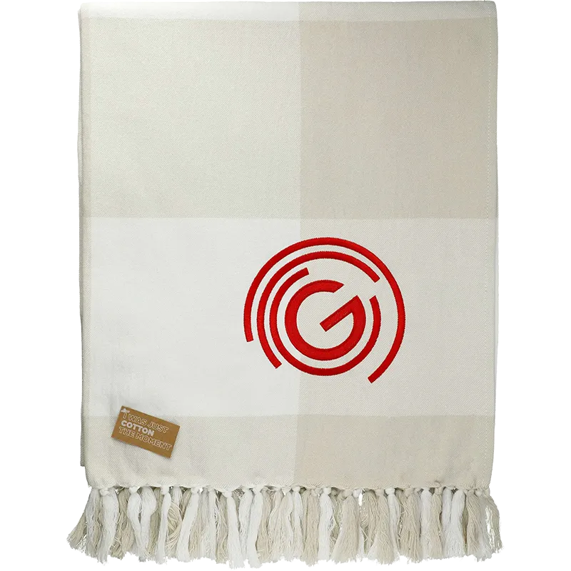 Field & Co.® 100% Organic Cotton Check Throw Blanket