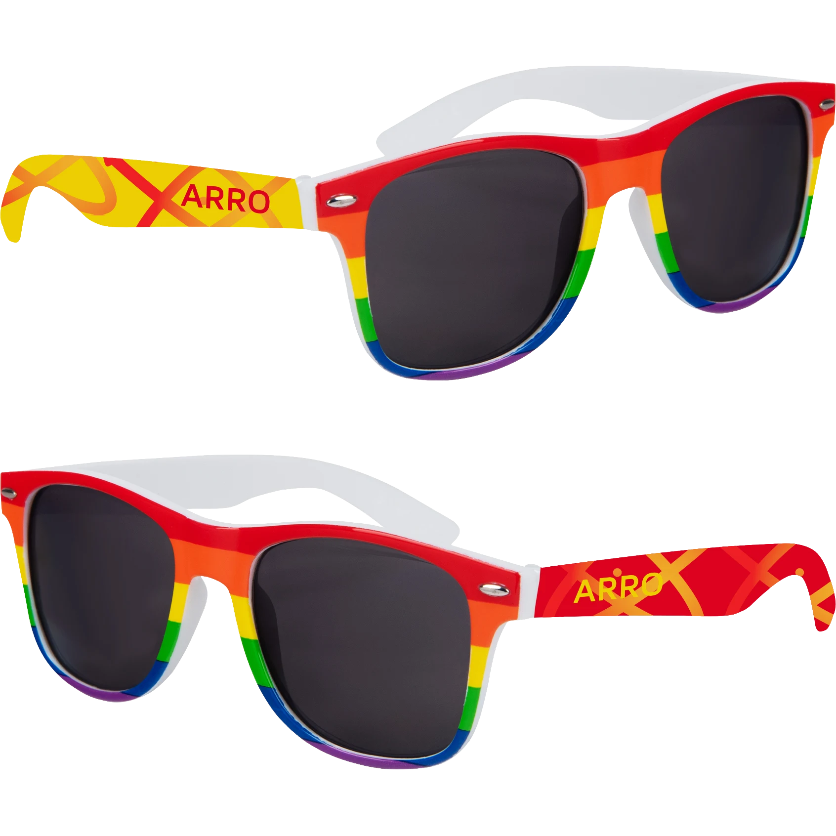 Full Color Prism Malibu Sunglasses