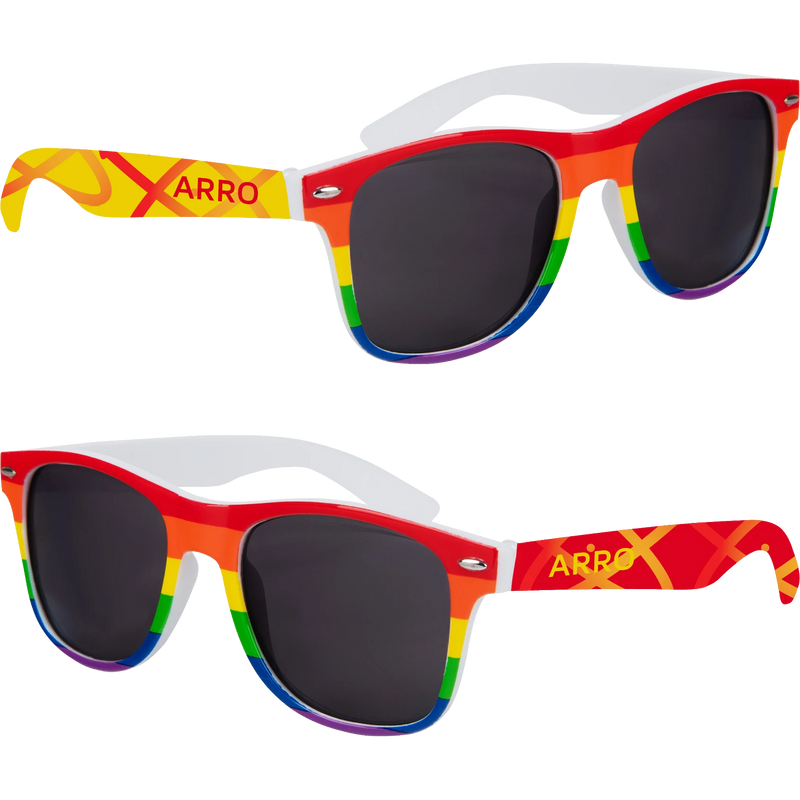 Full Color Prism Malibu Sunglasses