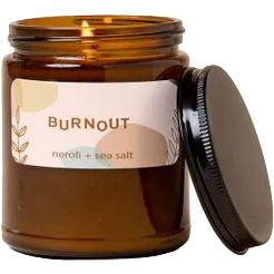 Glass Jar Candle with Lid