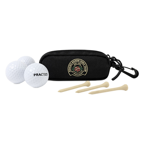 Golf Links Ball & Tee Caddy Kit