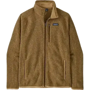 Patagonia Better Sweater Fleece Jacket in Grayling Brown with full-zip design and zippered pockets