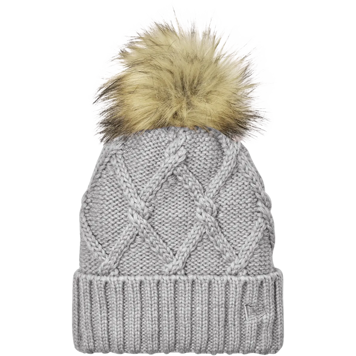 New Era ® Faux Fur Pom Beanie