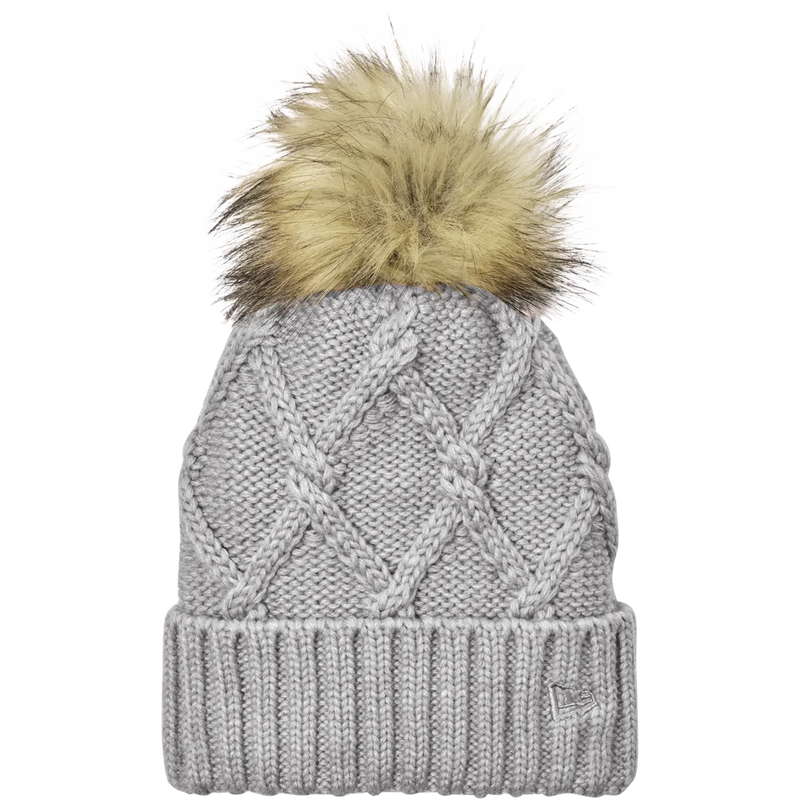 New Era ® Faux Fur Pom Beanie