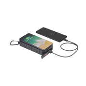 High Sierra® IPX 5 Solar Fast Wireless Power Bank