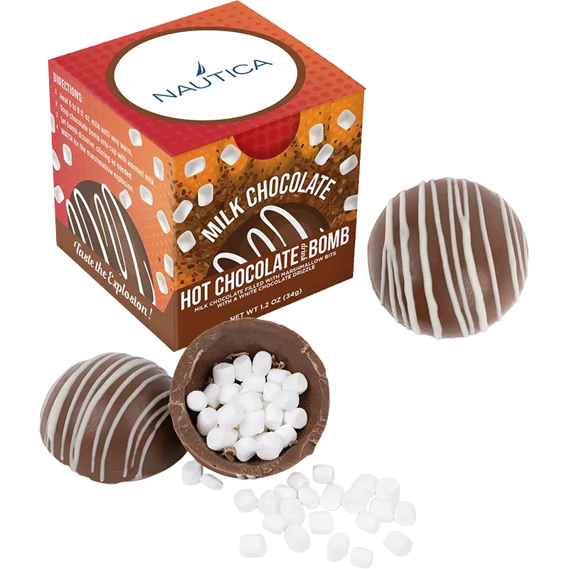 Hot Chocolate Bomb in Full Color Box