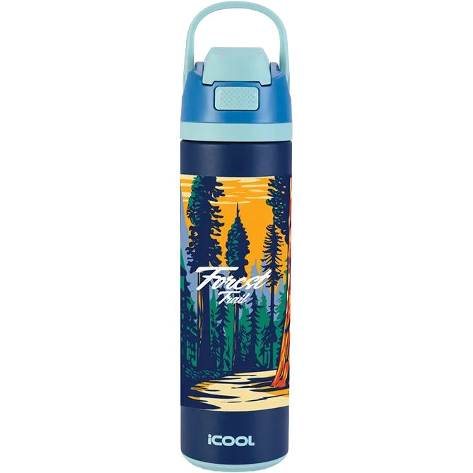 iCOOL® Manitou Recycled Stainless Steel Water Bottle 24oz