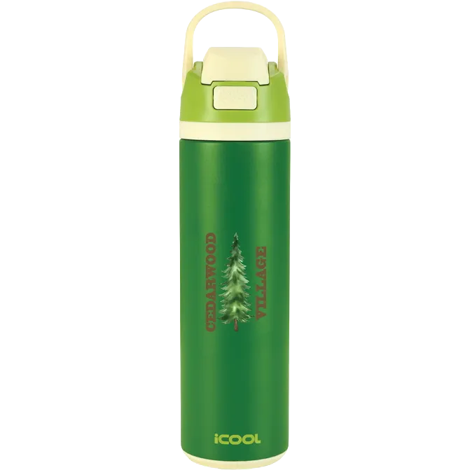 iCOOL® Manitou Recycled Stainless Steel Water Bottle 24oz