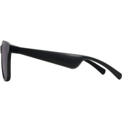 Black sunglasses on a white background