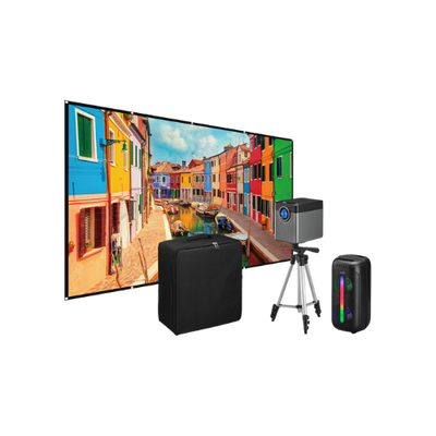 iLive™ Cinema Pop-Up Movie Theater Kit