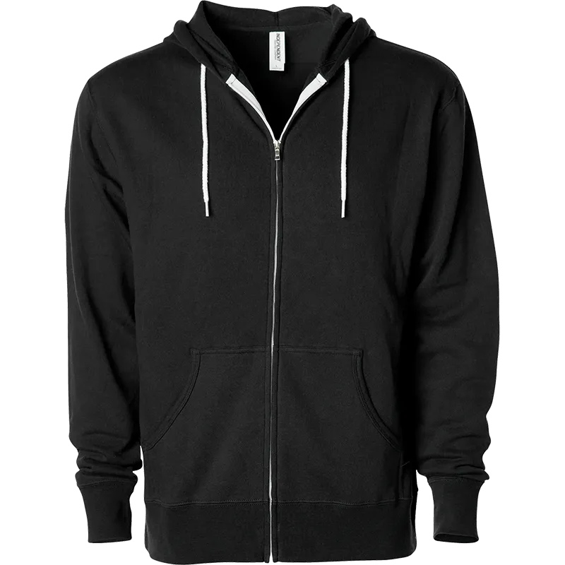 Independent Trading Co. 7oz Zip Hooded Sweatshirt