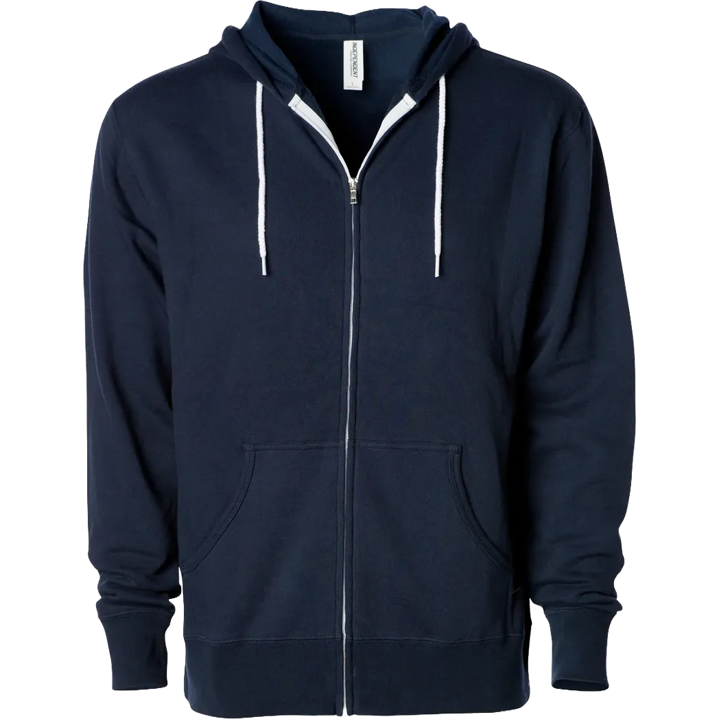 Independent Trading Co. 7oz Zip Hooded Sweatshirt