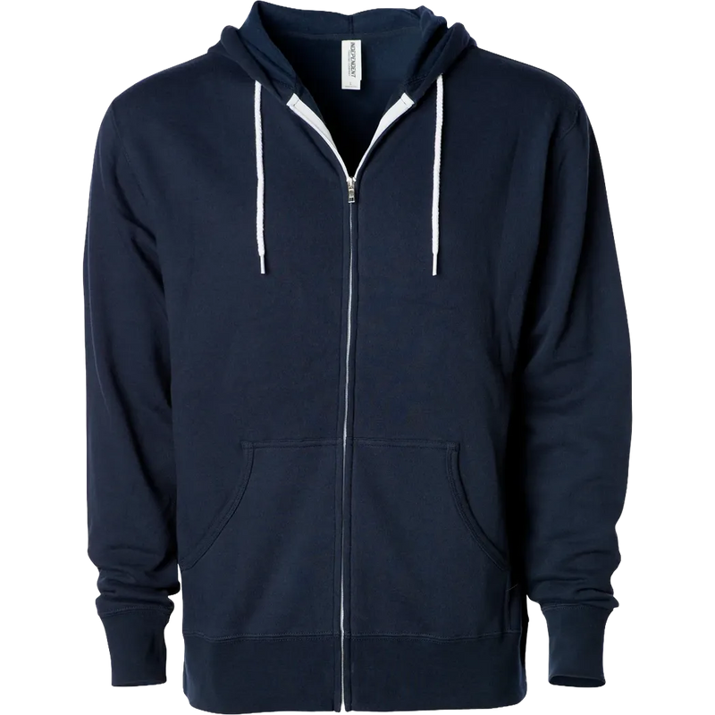 Independent Trading Co. 7oz Zip Hooded Sweatshirt