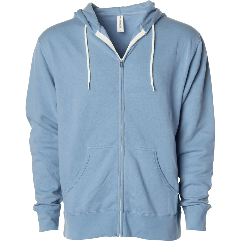 Independent Trading Co. 7oz Zip Hooded Sweatshirt
