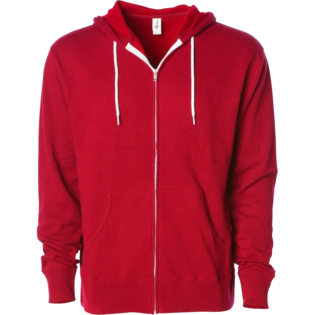 Independent Trading Co. 7oz Zip Hooded Sweatshirt