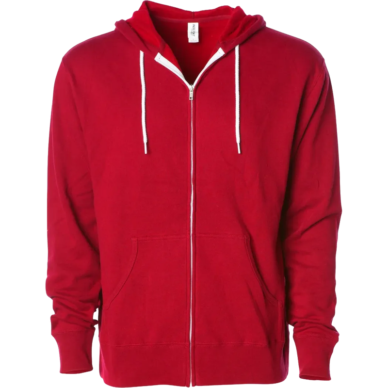 Independent Trading Co. 7oz Zip Hooded Sweatshirt