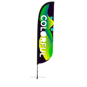 Large 15' Custom Feather Flag