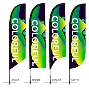 Large 15' Custom Feather Flag