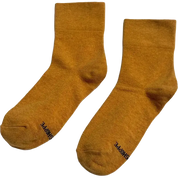 Marigold Le Bon Shoppe Sneaker Socks featuring a soft knit construction, ankle-length fit, and cushioned comfort for everyday wear