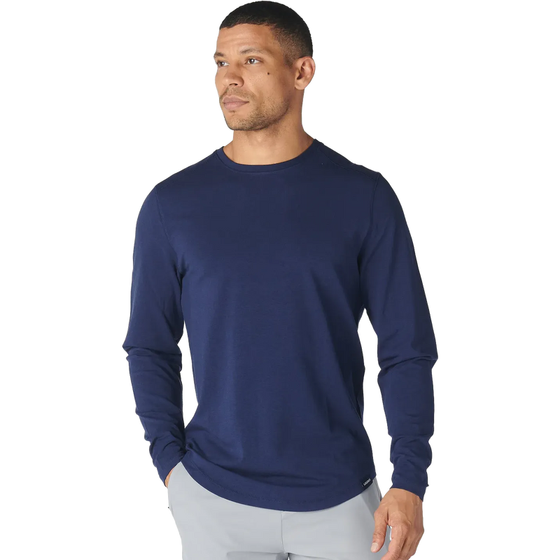 Legends Aviation Tee Curved Hem LS