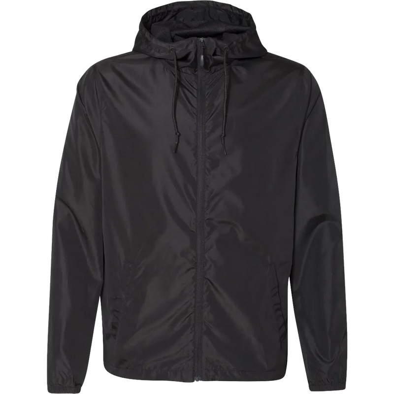 Lightweight Windbreaker Full-Zip Jacket