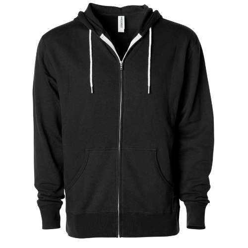 Independent Trading Co. 7oz Zip Hooded Sweatshirt