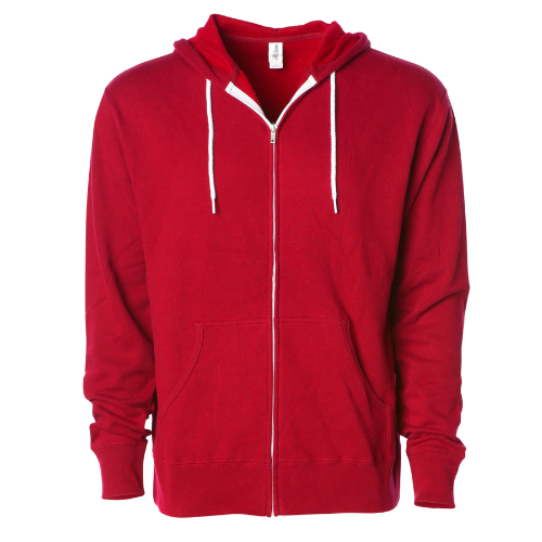 Independent Trading Co. 7oz Zip Hooded Sweatshirt
