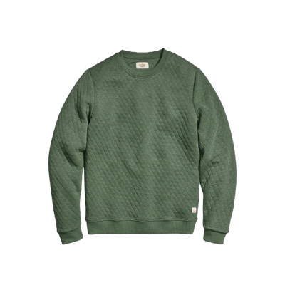 Marine Layer Corbet Quilted Crewneck