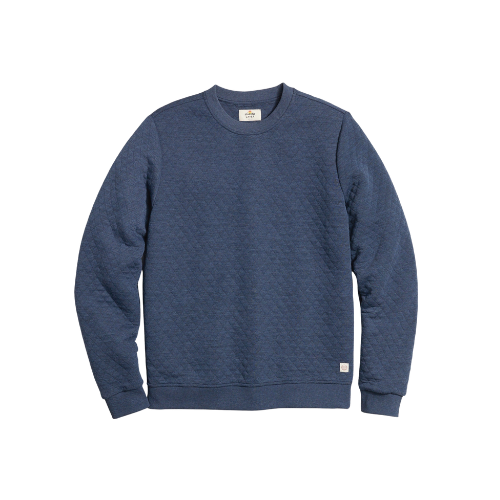 Marine Layer Corbet Quilted Crewneck