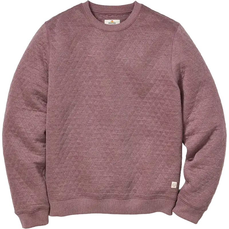 Marine Layer Corbet Quilted Crewneck