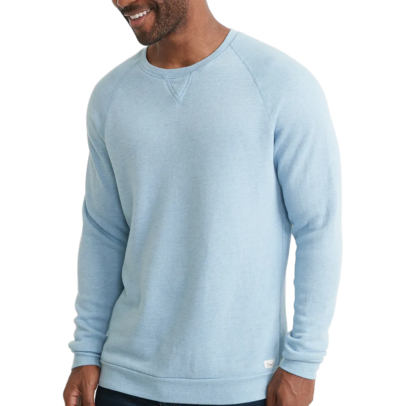 Marine Layer  Re-Spun Custom Dyed Sherpa Crew Pullover