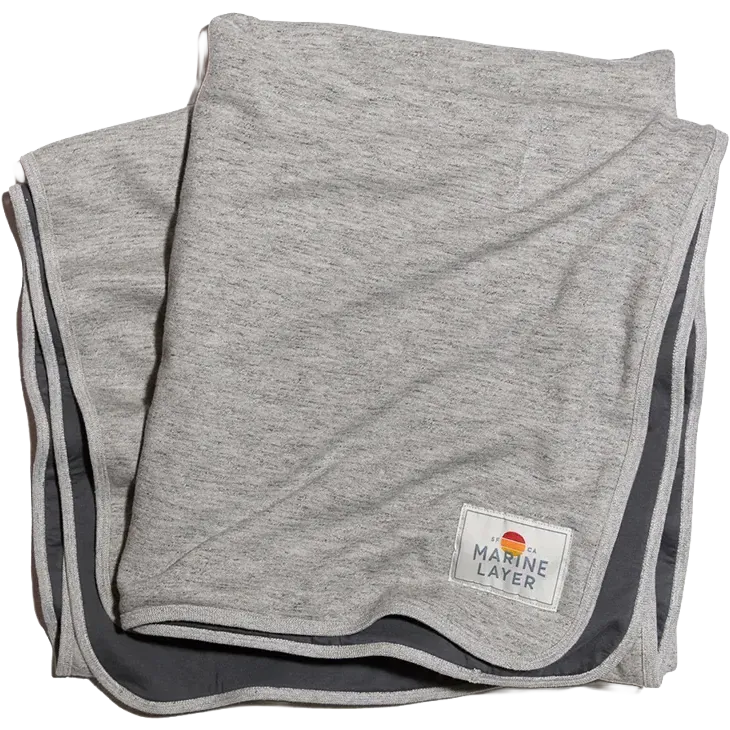 Marine Layer Signature Lined Blanket