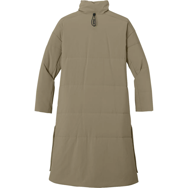 MiiR® Women’s Sashiko Stretch Puffy Long Jacket