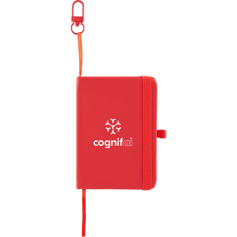 Mini Recycled Notebook with Clip