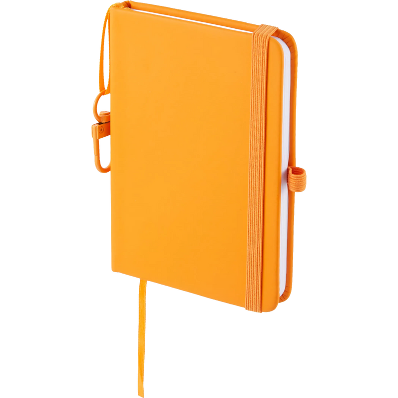 Mini Recycled Notebook with Clip