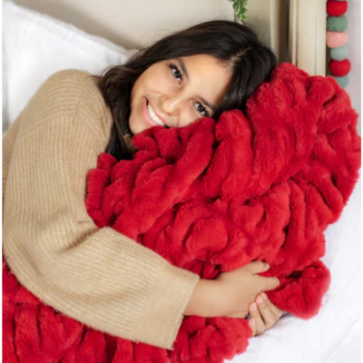 Minky Couture Hugs Adult Blanket