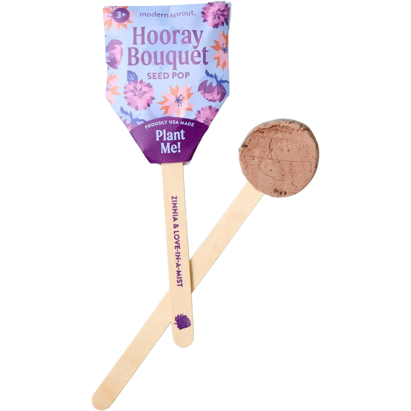 Modern Sprout Flower Pop Trio Pouch
