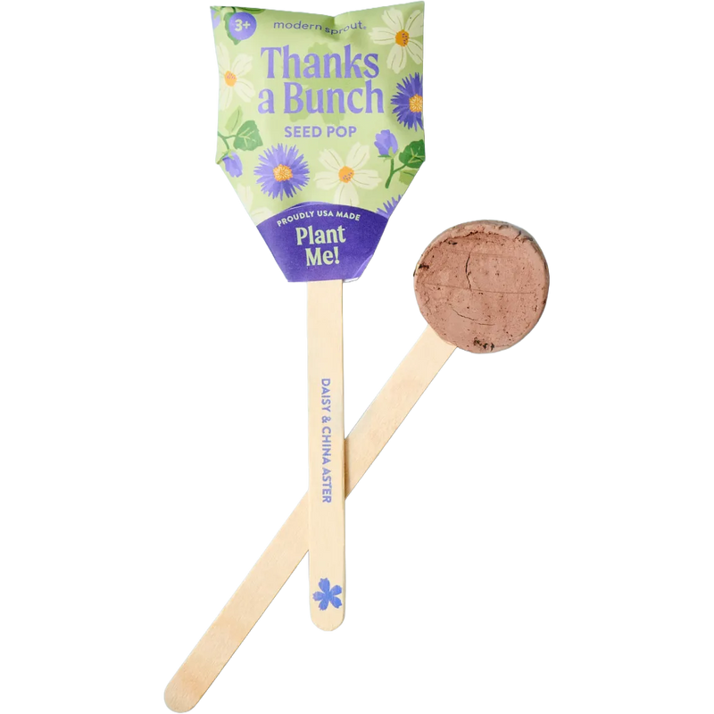 Modern Sprout Flower Pop Trio Pouch