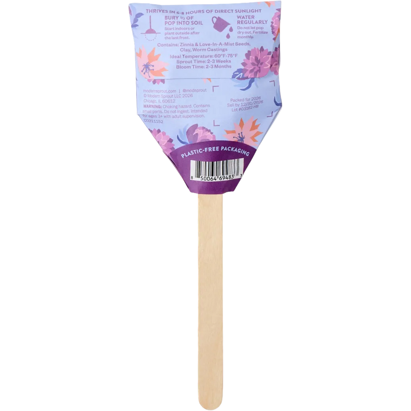 Modern Sprout Flower Seed Pop