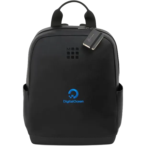 Moleskine® Classic Backpack and Mini Notebook Charm Set