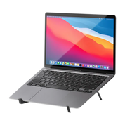 Laptop on a white background