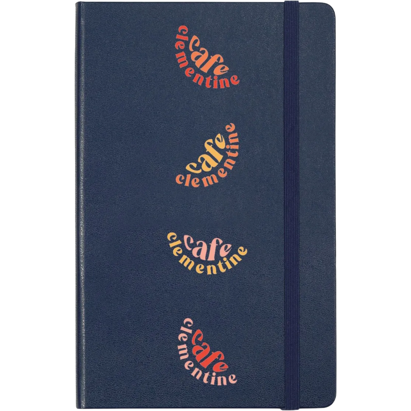 Moleskine® Hard Cover Ruled Large Notebook 5" x 8.25"