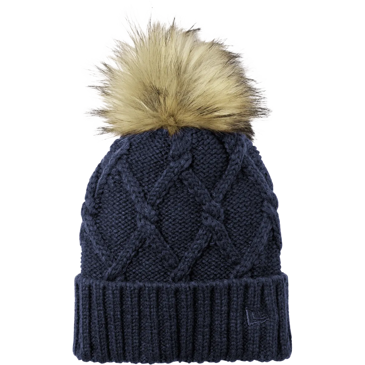 New Era ® Faux Fur Pom Beanie