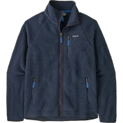 Patagonia Retro Pile fleece jacket in navy blue