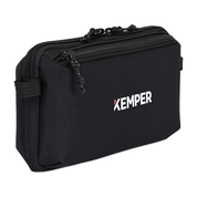 Black bag with Kemper logo on a white background
